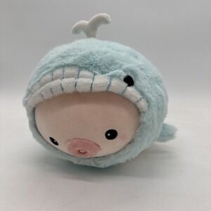 Takashoji Pig in Whale costume plush 15" Long